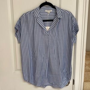 NWT Beach Lounge Stripe top
